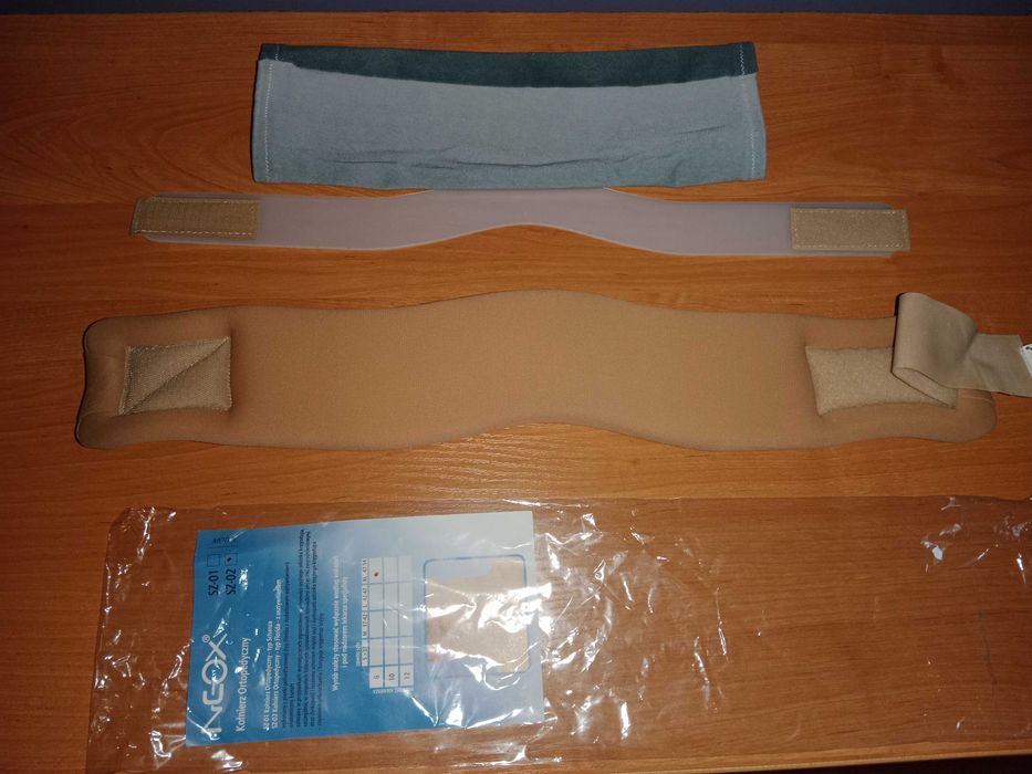 Kołnierz ortopedyczny kręgosłup szyjny stabilizator rehabilitacyjny