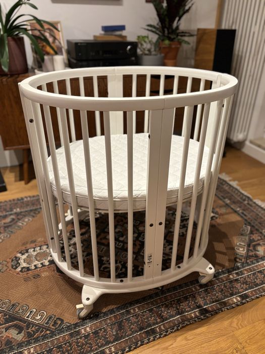 Stokke Sleepi Mini V3 łóżeczko białe white