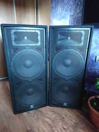 Kolumny JBL JRX225 + Wzmacniacz ADS1100LX + Mixer behringer DDM 4000