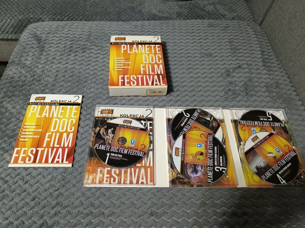 Planete Doc Film Festival Kolekcja 2 5 x DVD