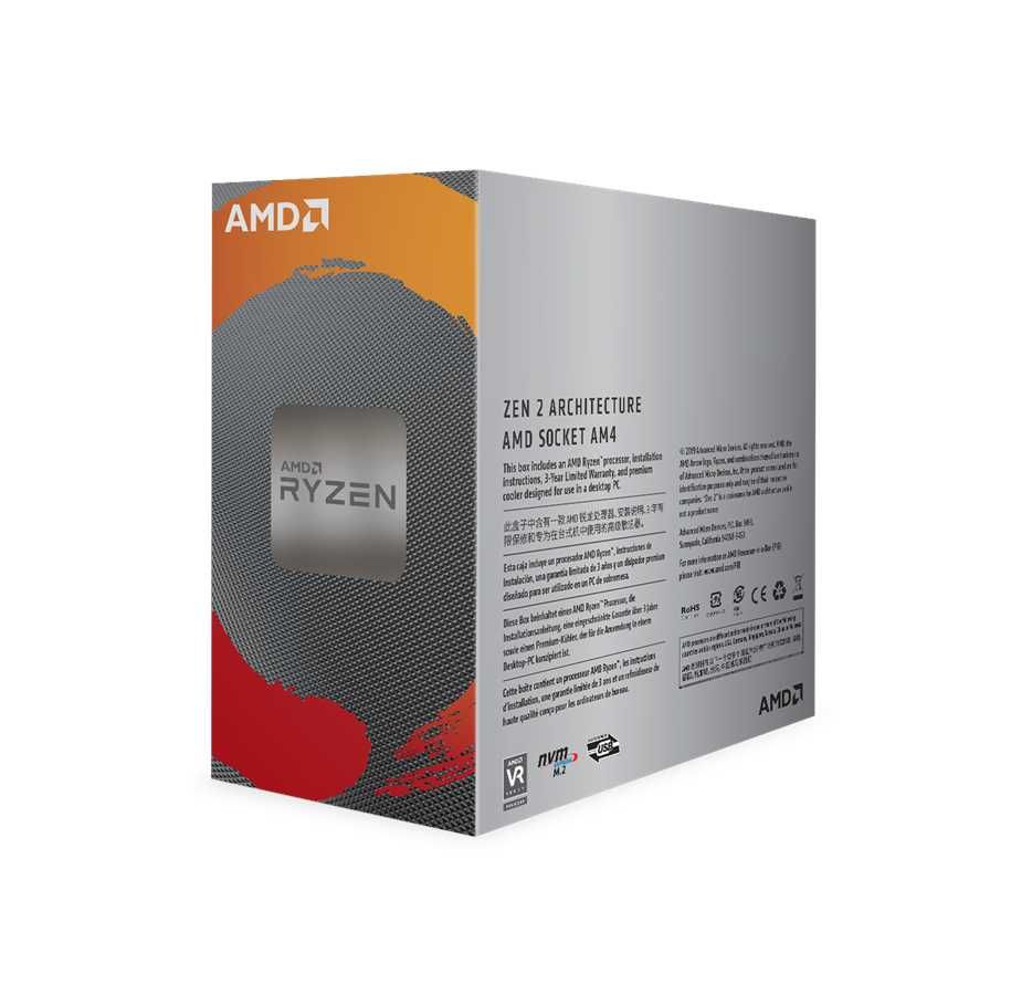 Processador AMD Ryzen 5 3600 6-Core (3.6GHz-4.2GHz) 36MB AM4 (Selado)