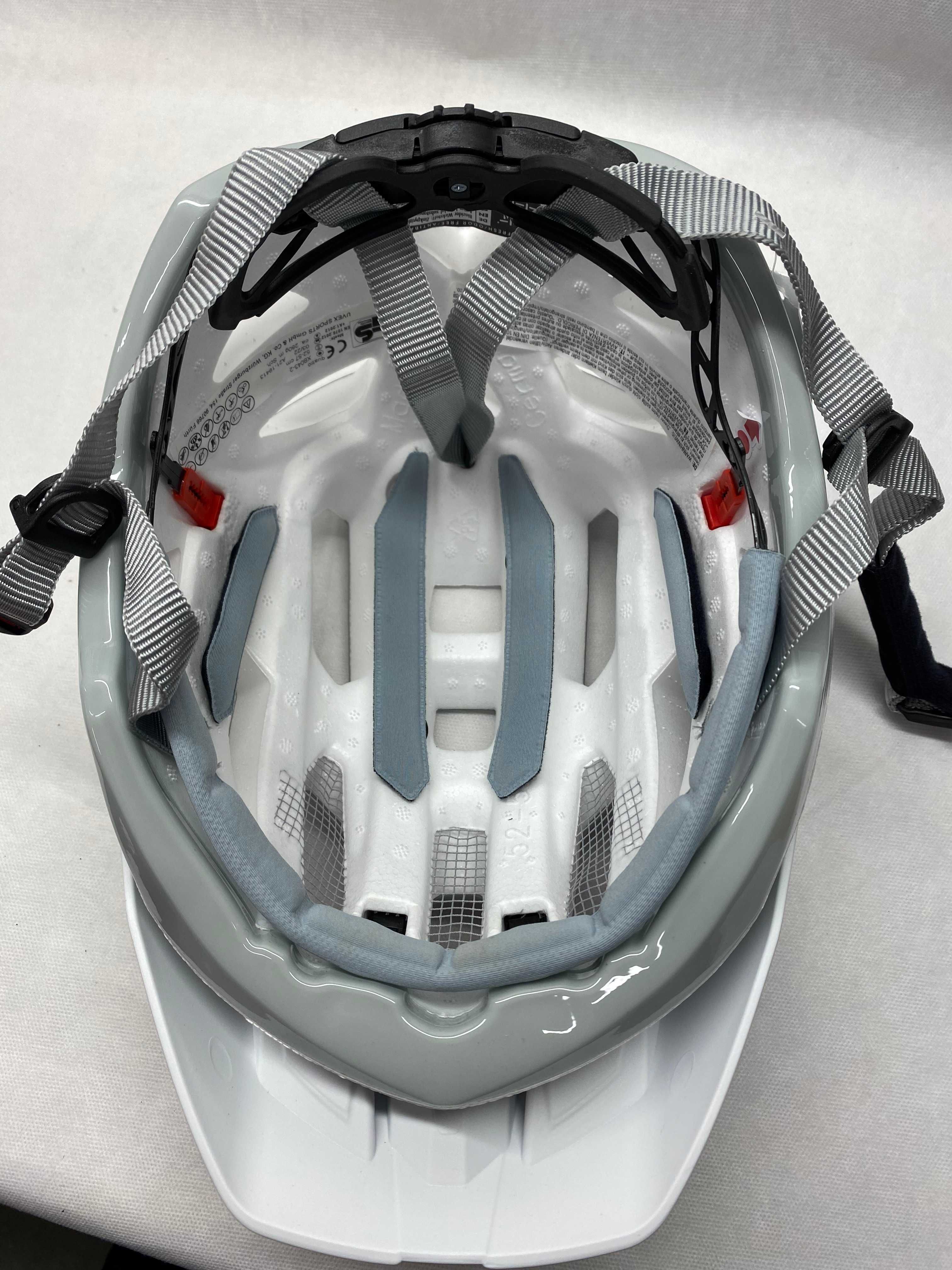 Kask rowerowy Uvex Quatro r. M 52-57 cm - kolor papyrus -unikat