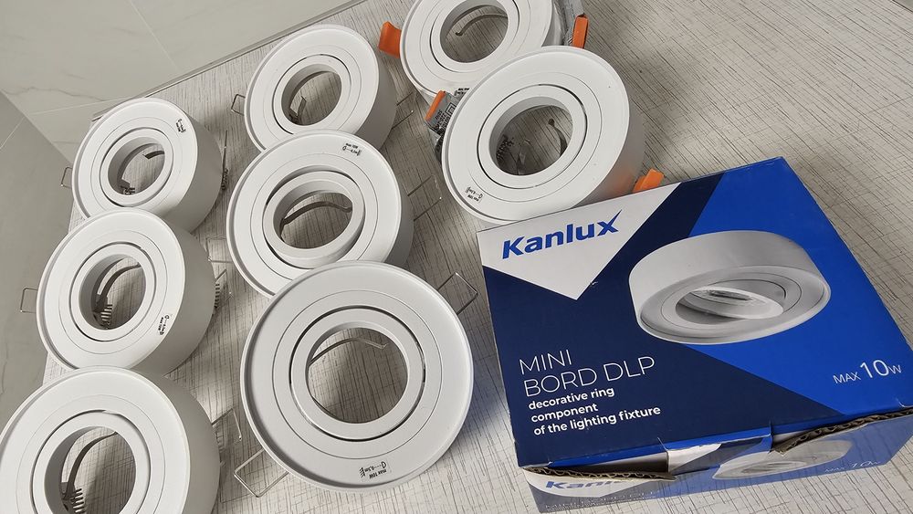 Oprawa natynkowa wpuszczana Kanlux 1x GU10 230V