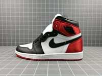 Nike Air Jordan 1 Black Toe Satin