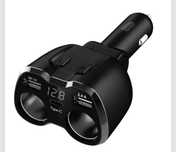 POWERTECH PP2119 Adapter do zapalniczki samochodowej z podwójnym gnia
