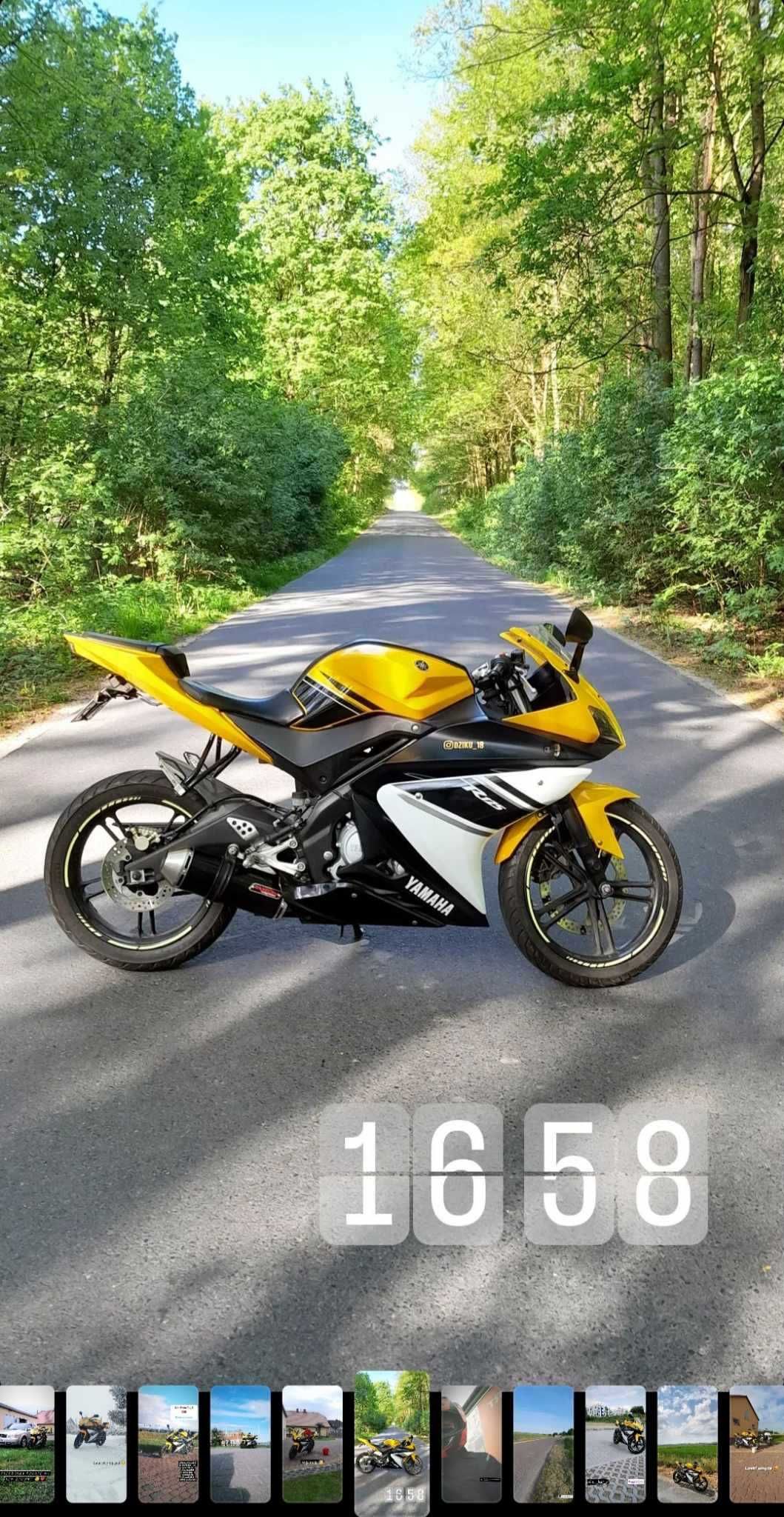 2008r Yamaha YZF R125