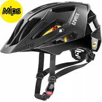 Uvex Quatro CC MIPS 52 57 all black kask MTB Enduro rowerowy