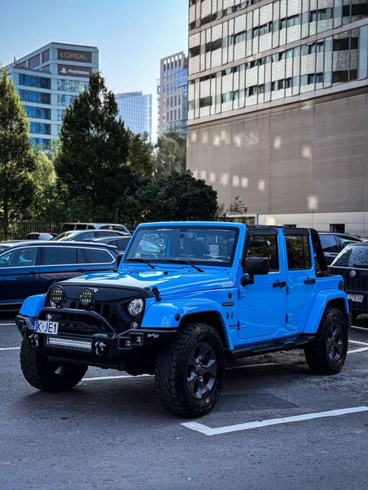Jeep Wrangler Stan idealny, dodatkowe lampy, wyciągarka