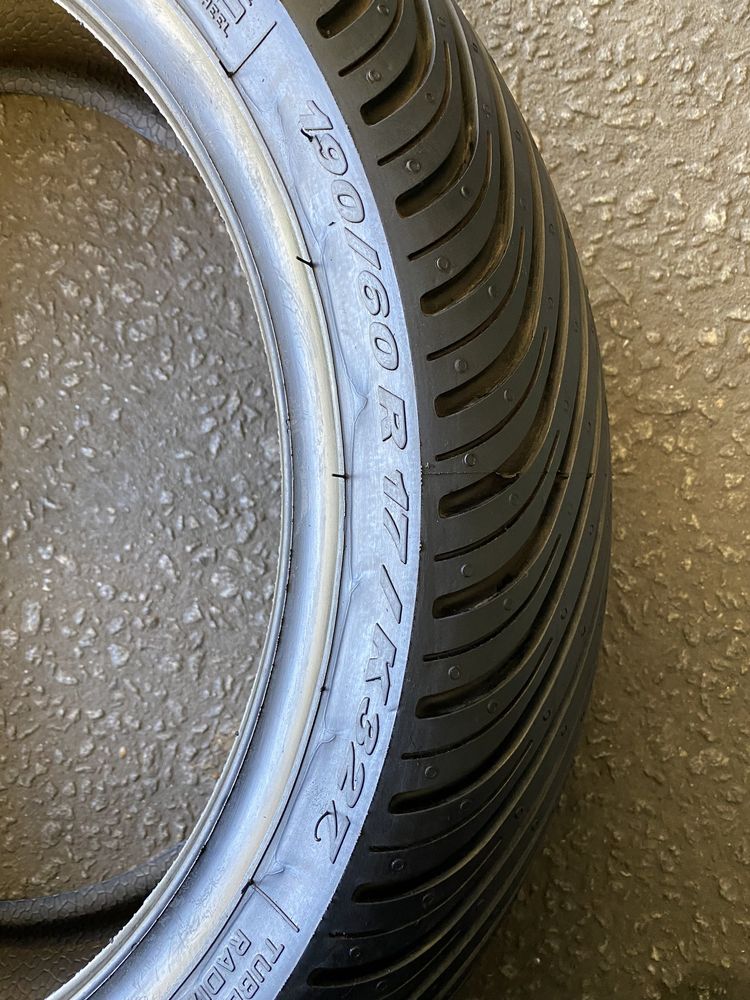 Pneus de Chuva 120/70/17 e 190/60/17 Pirelli Diablo Rain