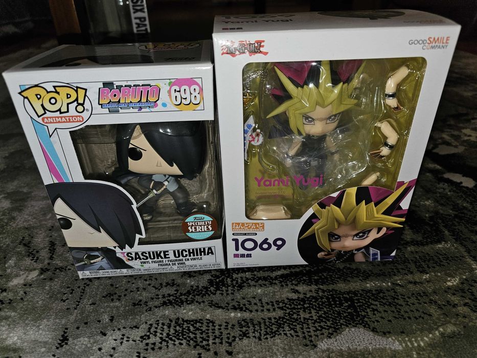 Figuras funko pop e nendoroid