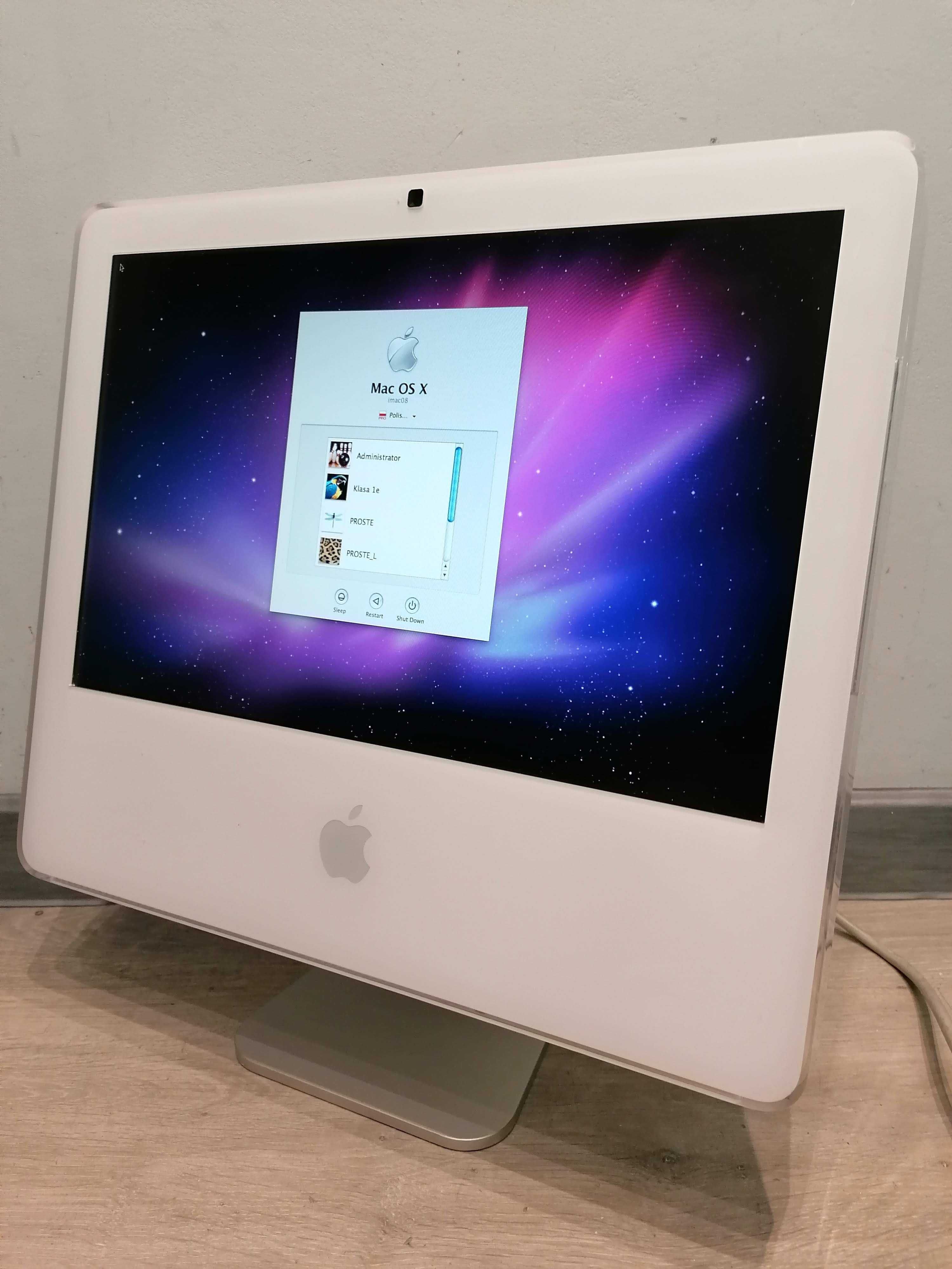 Komputer iMac 5,2 Core 2 Duo 1,83Ghz 1,256Ram