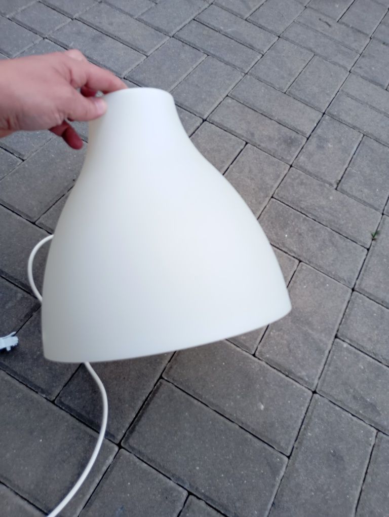 Lampa wisząca sufitowa IKEA biała