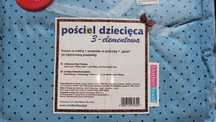 NOWA 3 częściowa pościel dziecięca do przedszkola MOTHERHOOD retro boy