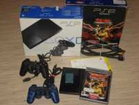 Konsola SONY Play Station 2 Tekken 5 Plomba Pudełko 2Pady PL