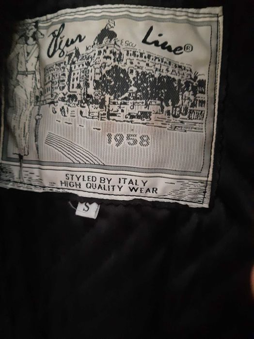 Płaszcz skórzany damski