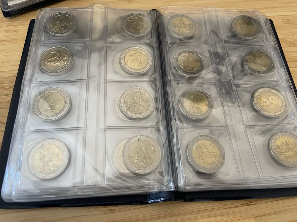 Coleçao Moedas 2 Euros comemorativas - numismática