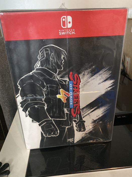 Street of rage 4 colecionador apenas 1500 exemplares Nintendo Switch