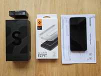 Telefon Samsung S22 256 GB czarny jak NOWY szkło SM-S901B/DS NOWA bat.