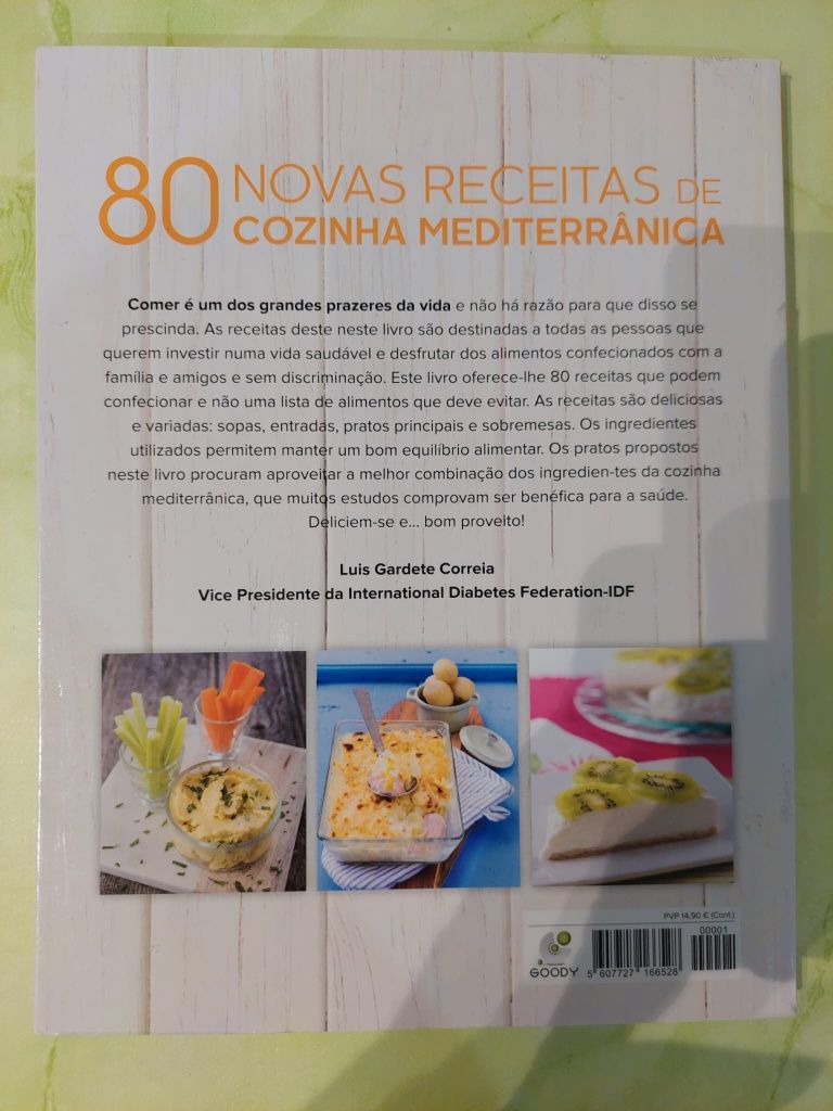 80 Novas Receitas de cozinha mediterrânica
