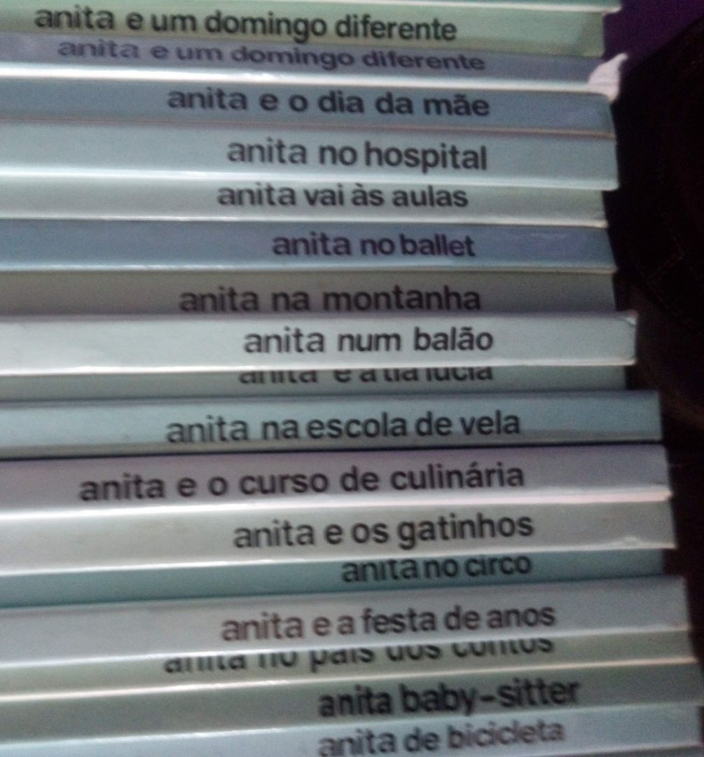 Anita livros vintage