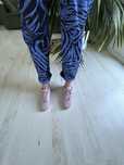 Spodnie Monki r 38 M zebra cudo