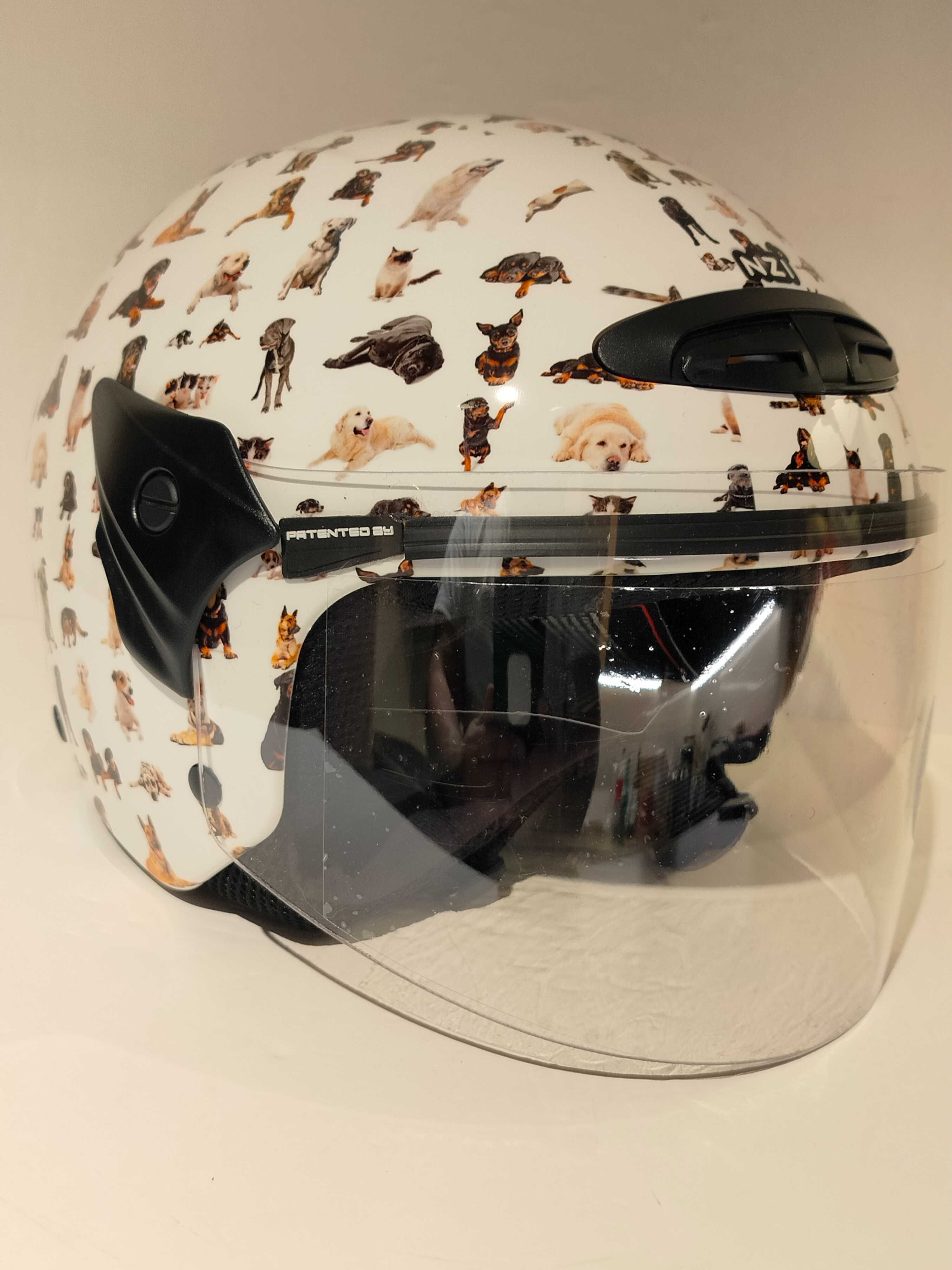 Capacete criança NZI Helix novo tamanho XXS e XS