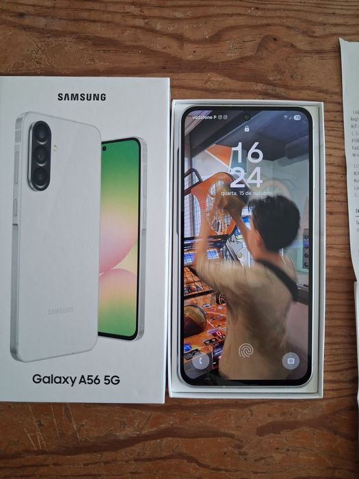 Samsung A56 5G com um mês de uso