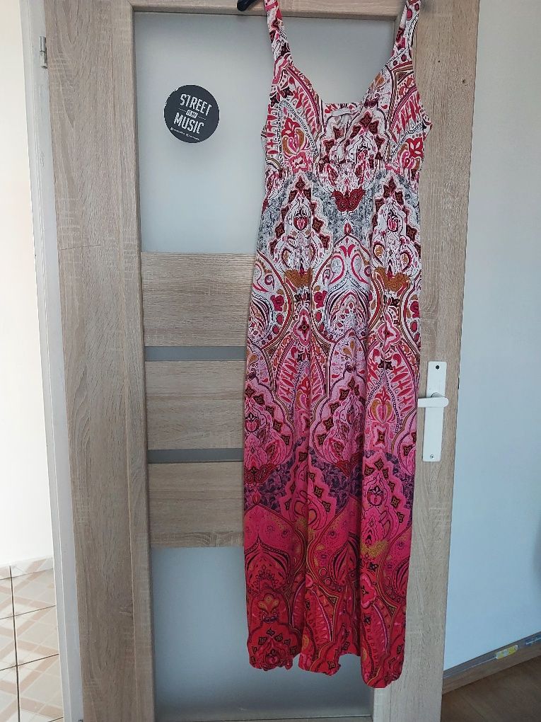 Sukienka maxi M ombre