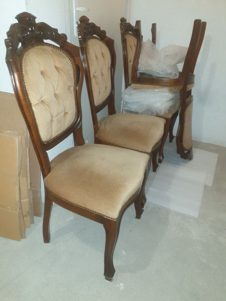 4 krzesła antyki