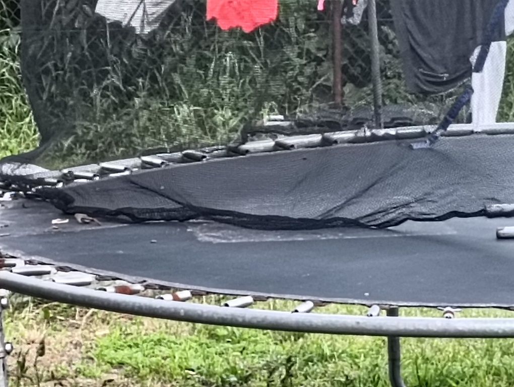 Używana trampolina