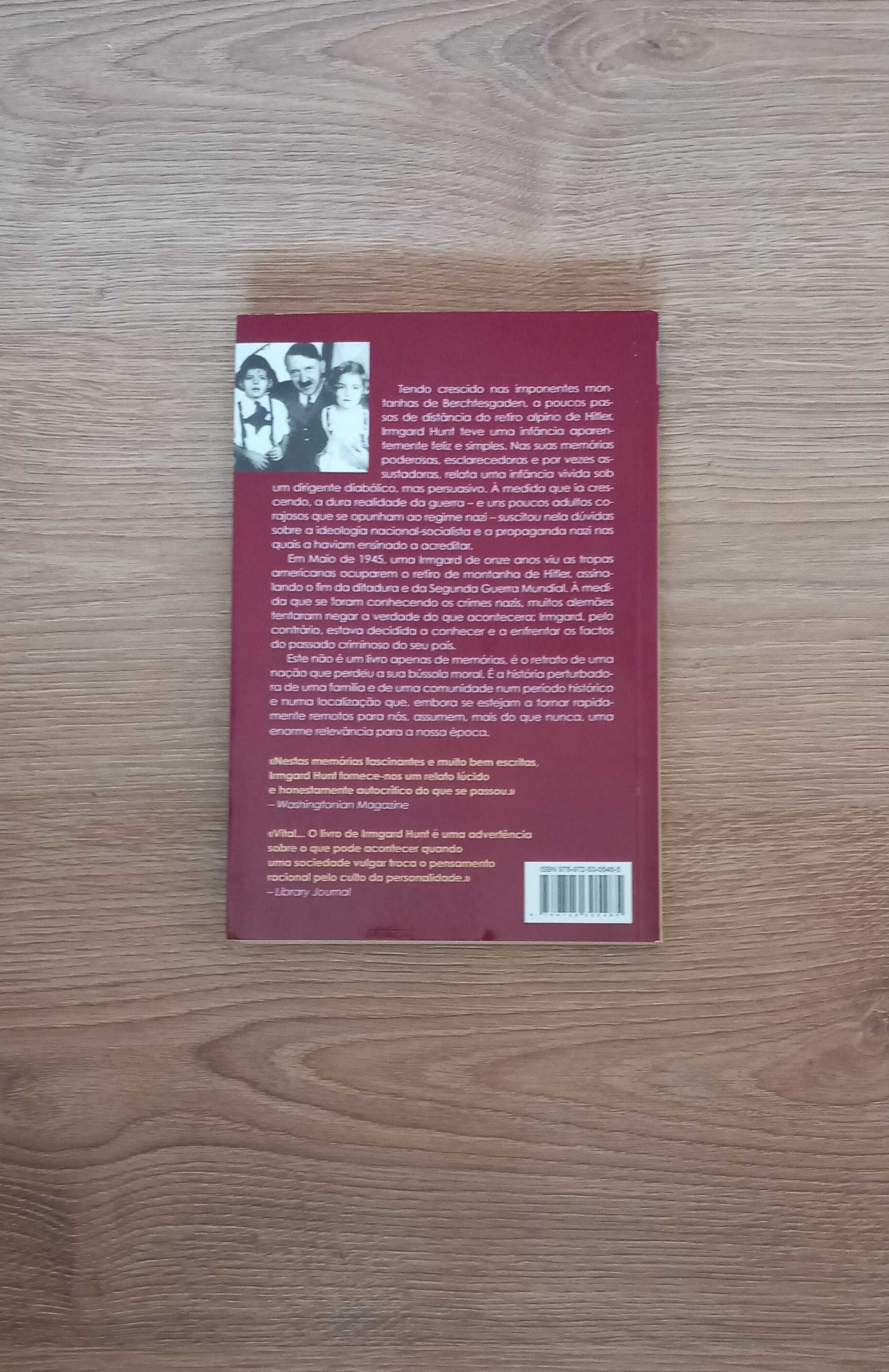 Na montanha de Hitler, de Irmgard Hunt. Novo. Memória biográfica.