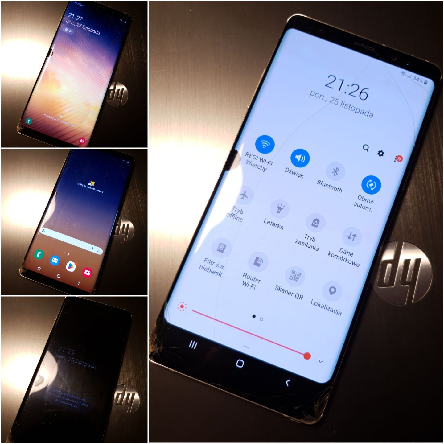 Samsung Galaxy NOTE 8 SM-N950/DS S-Pen GOLD