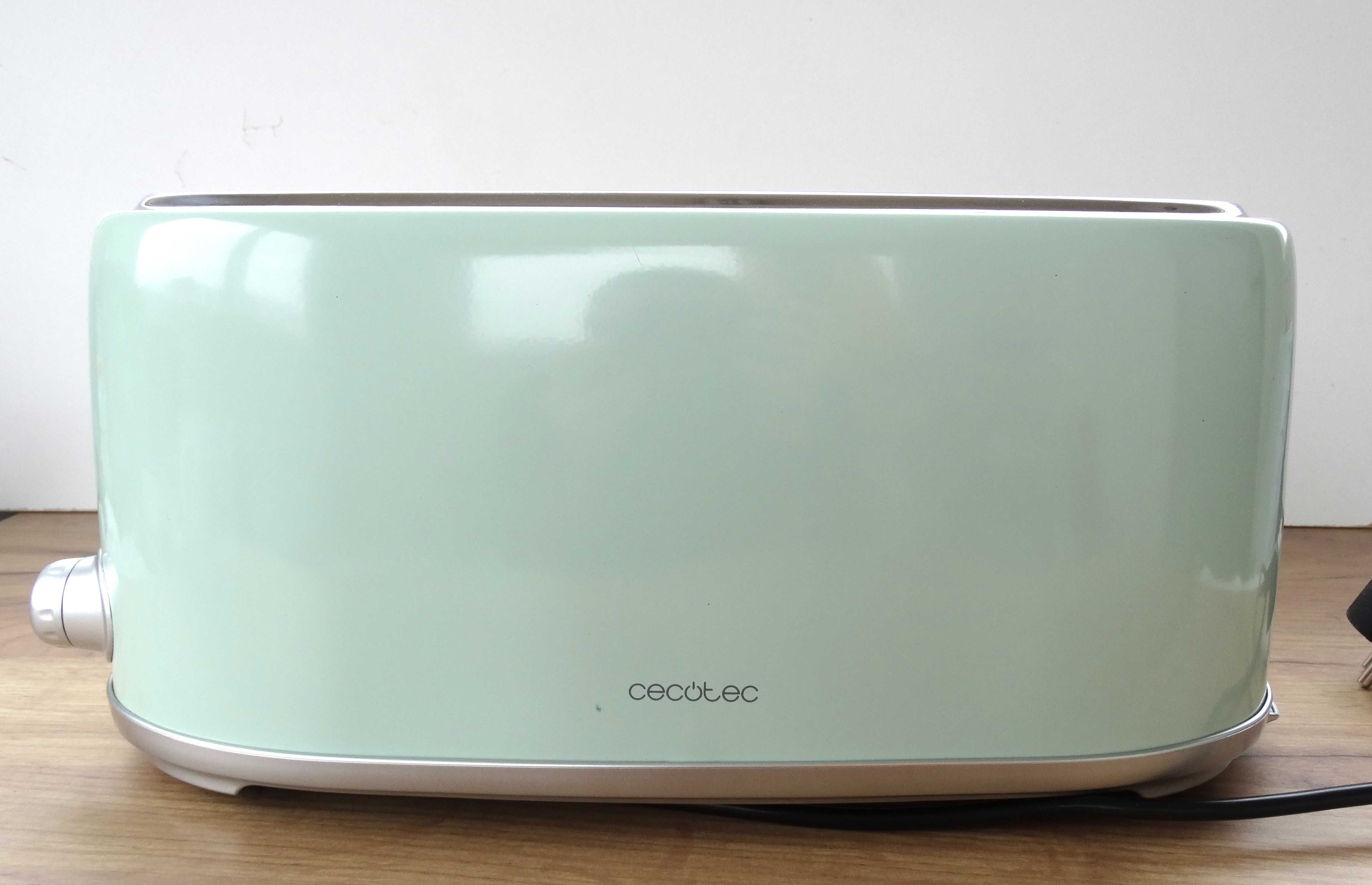 Toster dwuszczelinowy Cecotec 1600 Retro zielony