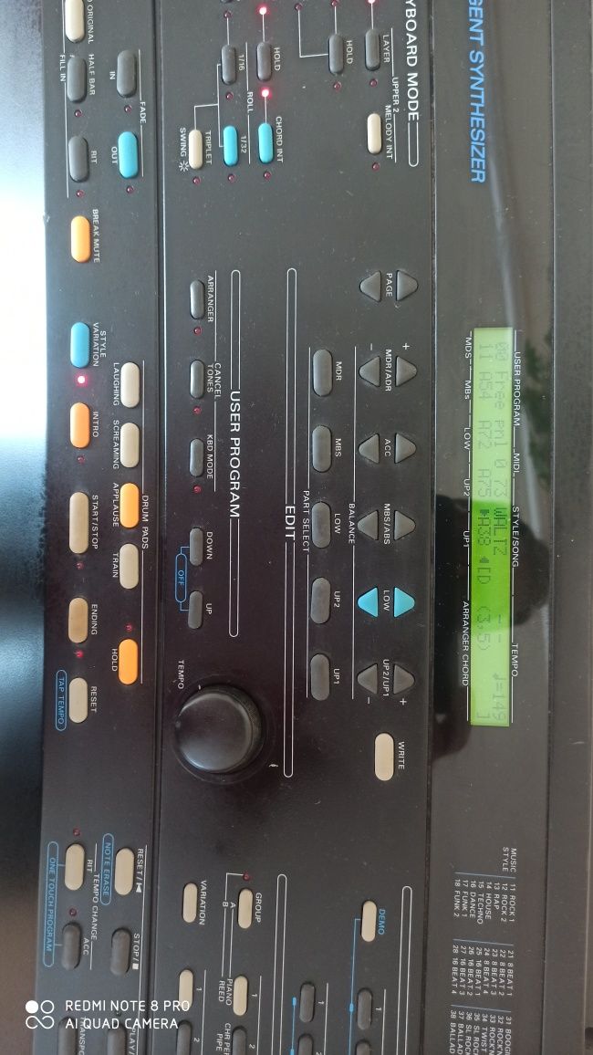 Rezerwacja Roland e 86, keyboard, klawisze