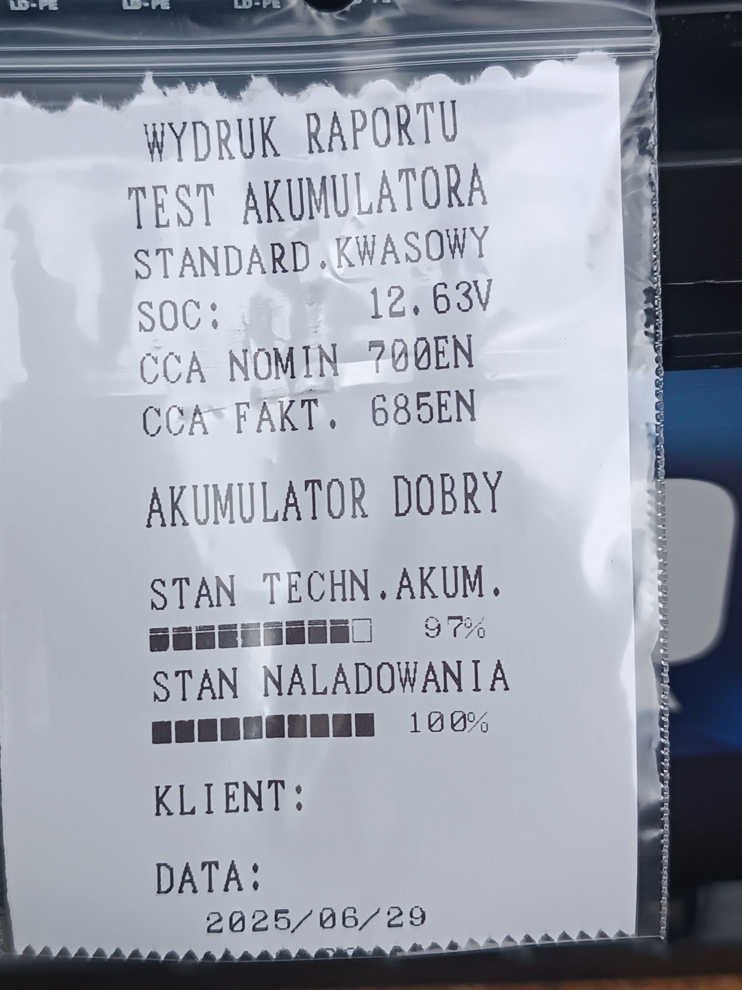 Akumulator  74 Ah  Gwarancja