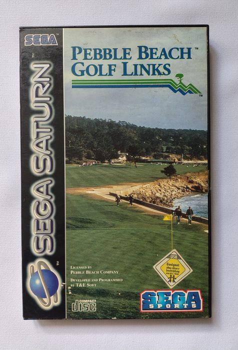 Pebble Beach Golf (Sega Saturn) PAL, pełen box, super stan