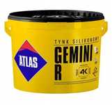 Tynk silikonowy Atlas Gemini R 2 wiadra baranek beżowy