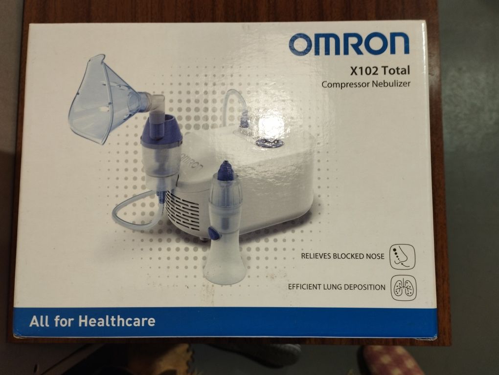 Nebulizador e duche nasal Omron
