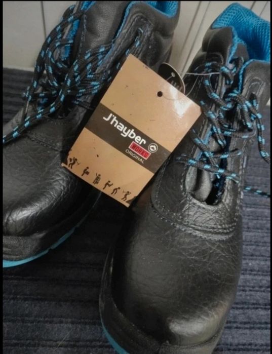Bota biqueira de aço, marca Jhayber S3 SRC  de segurança, tam 38