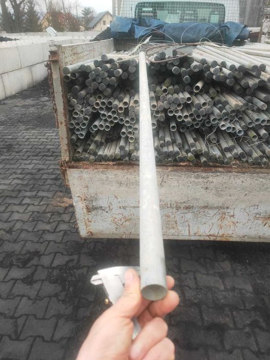 Rurka 145cm fi 32 ścianka 1,2 mm słupek do pastucha
