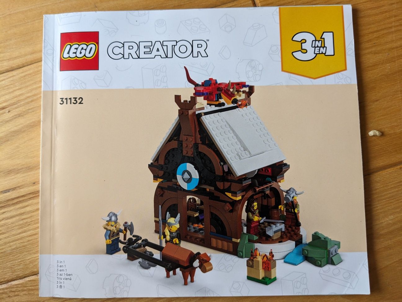 LEGO Creator 31132 Statek wikingów i wąż z Midgardu