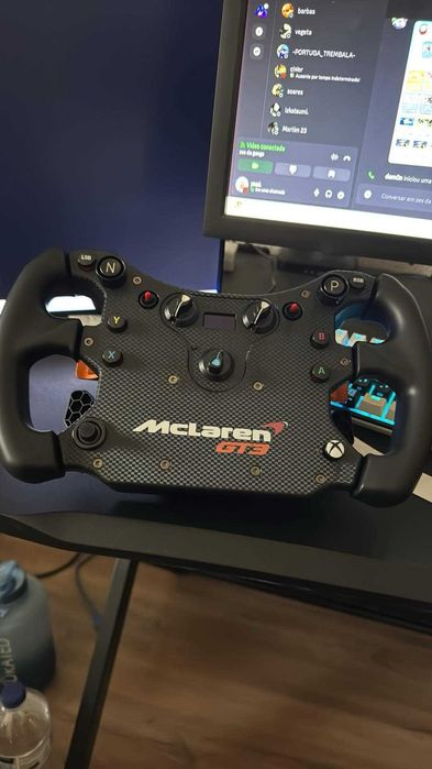 CSL DD McLaren Fanatec (Base, Volante e Pedais) & NextLevelRacing F-GT