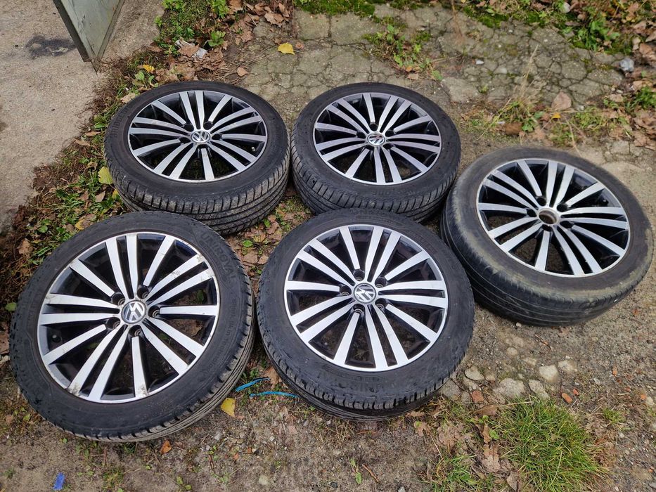 Koła felgi passat b7 ori 17 5x112 5 sztuk