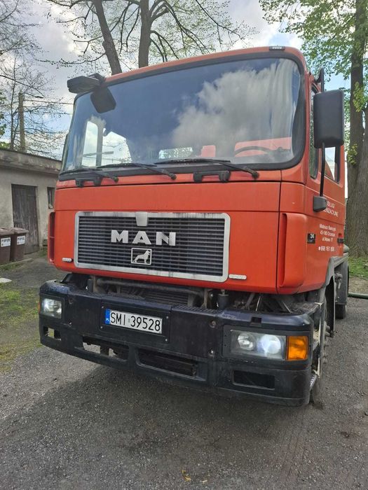 Man f2000 beczka ascenizacja