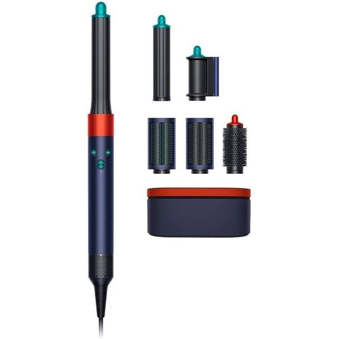 Стайлер Dyson HS05 Airwrap Long Prussian Blue/Topaz Orange