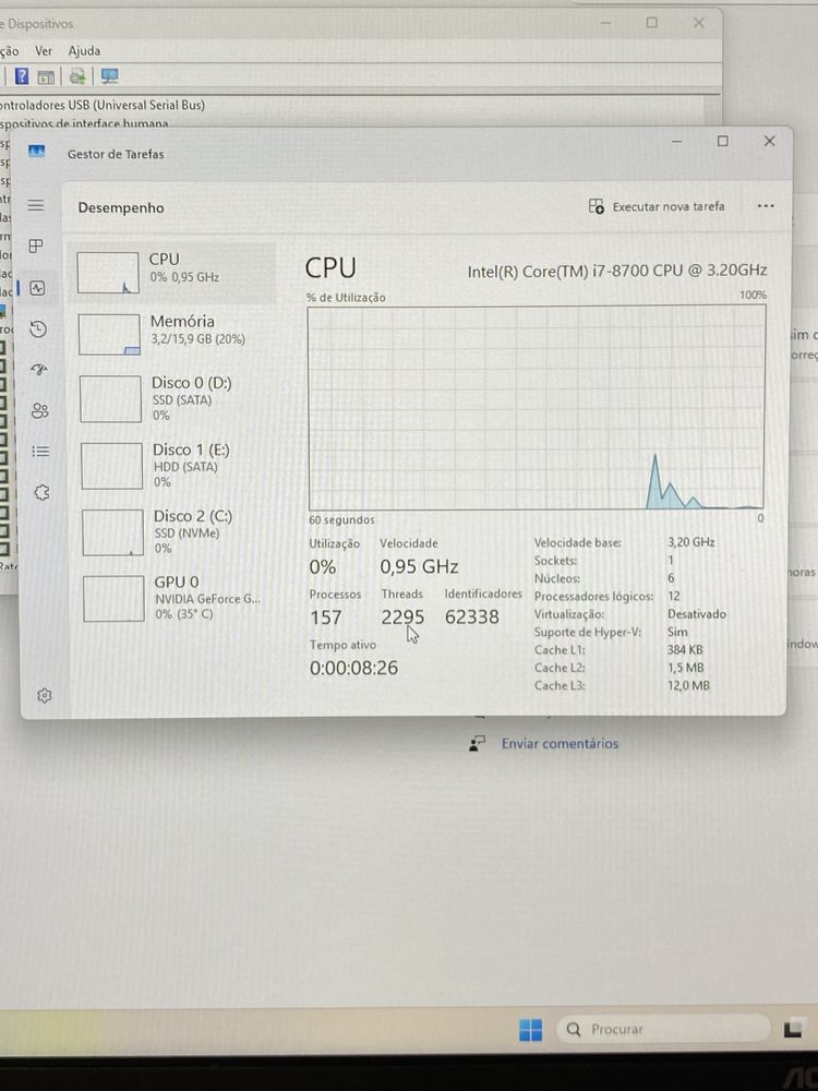 Torre Gamer i7 8 geração troco em portatil gaming