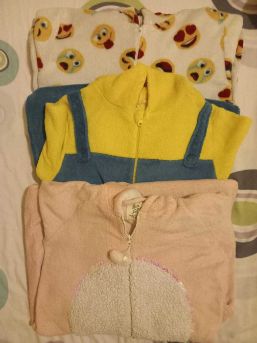 pijamas quentes e fofos