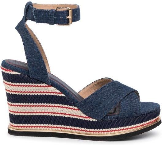 Sandały Damskie Na koturnie Jenny Fairy Jeans Rozmiar 39