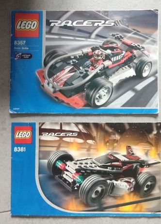 Lego Racers Technic - instrukcje, koła, opony, inne części