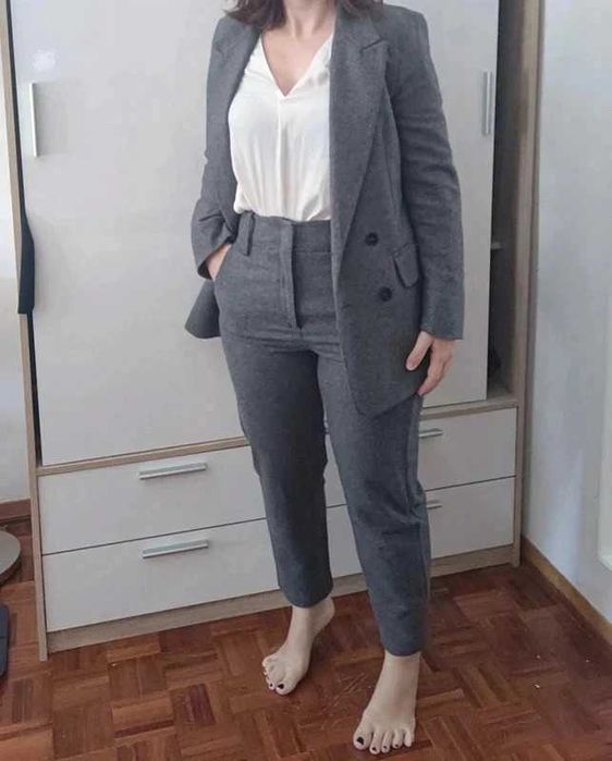 Fato Mango de lã M - Mango